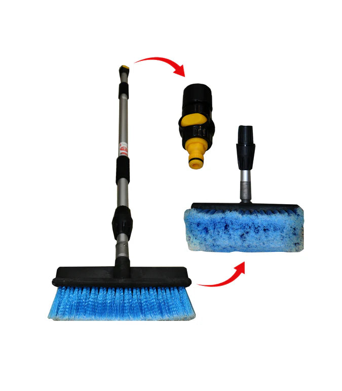 SolarCare Water-Fed Solar Cleaning Brush